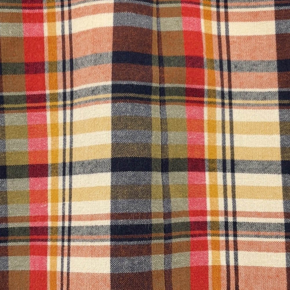 J.Crew Plaid Cropped Jacket Peter Pan Collar Cotton Fully Lined Size 4 - Picture 5 of 8